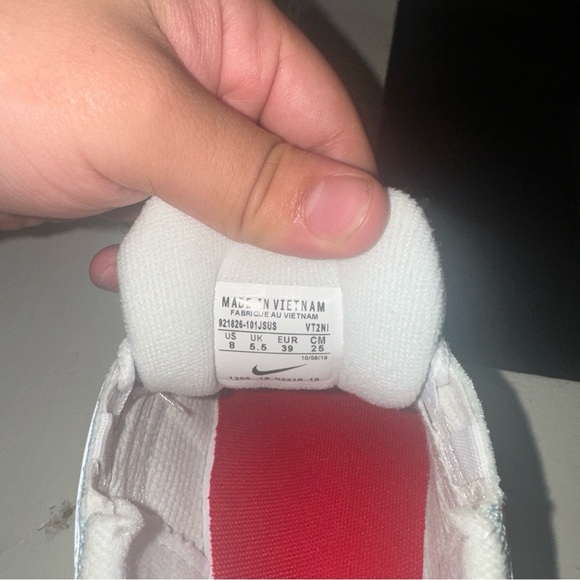 Size 6.5 M 8W- Nike Air Max 97 x MSCHF INRI Jesus White 2019 - Picture 11 of 12